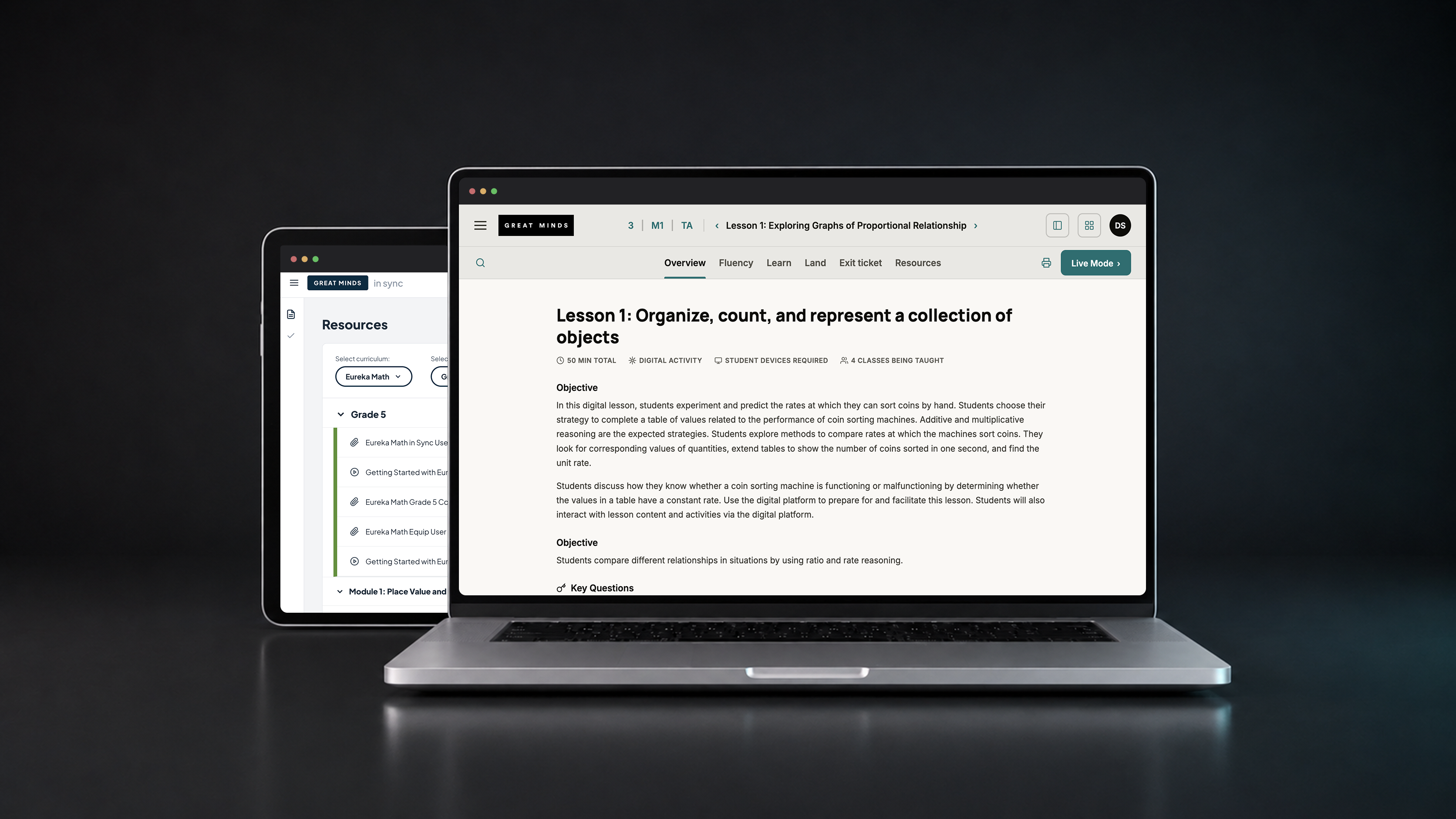 Great Minds K-12 digital tool ecosystem